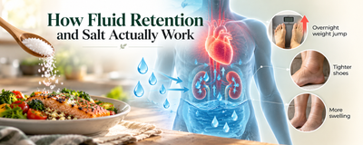 Sodium Limits With Heart Failure: Why Fluid Retention Changes the Advice