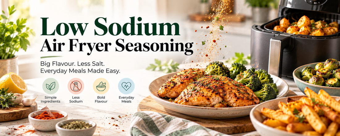 The Best Low Sodium Finishing Salt for Steak, Eggs and Vegetables