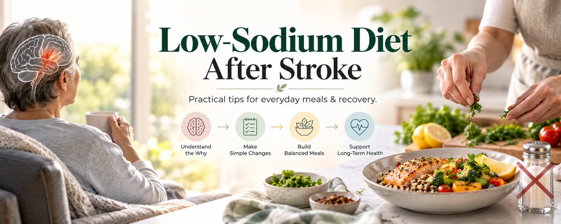 Following a Low Sodium Diet After a Stroke: Practical First Steps