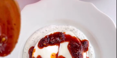 Soft, cozy, spicy Turkish eggs made with Salicornia White Salt