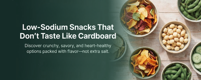 Low Sodium Snacks That Don't Taste Like Cardboard: A Buyer's Guide