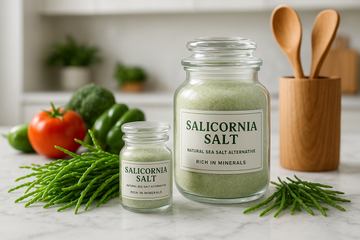 The Secret to a Healthier Kitchen - SaltWise White & Green Salicornia Salt