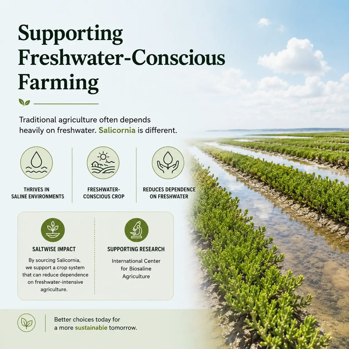 Supporting Freshwater-Conscious Farming