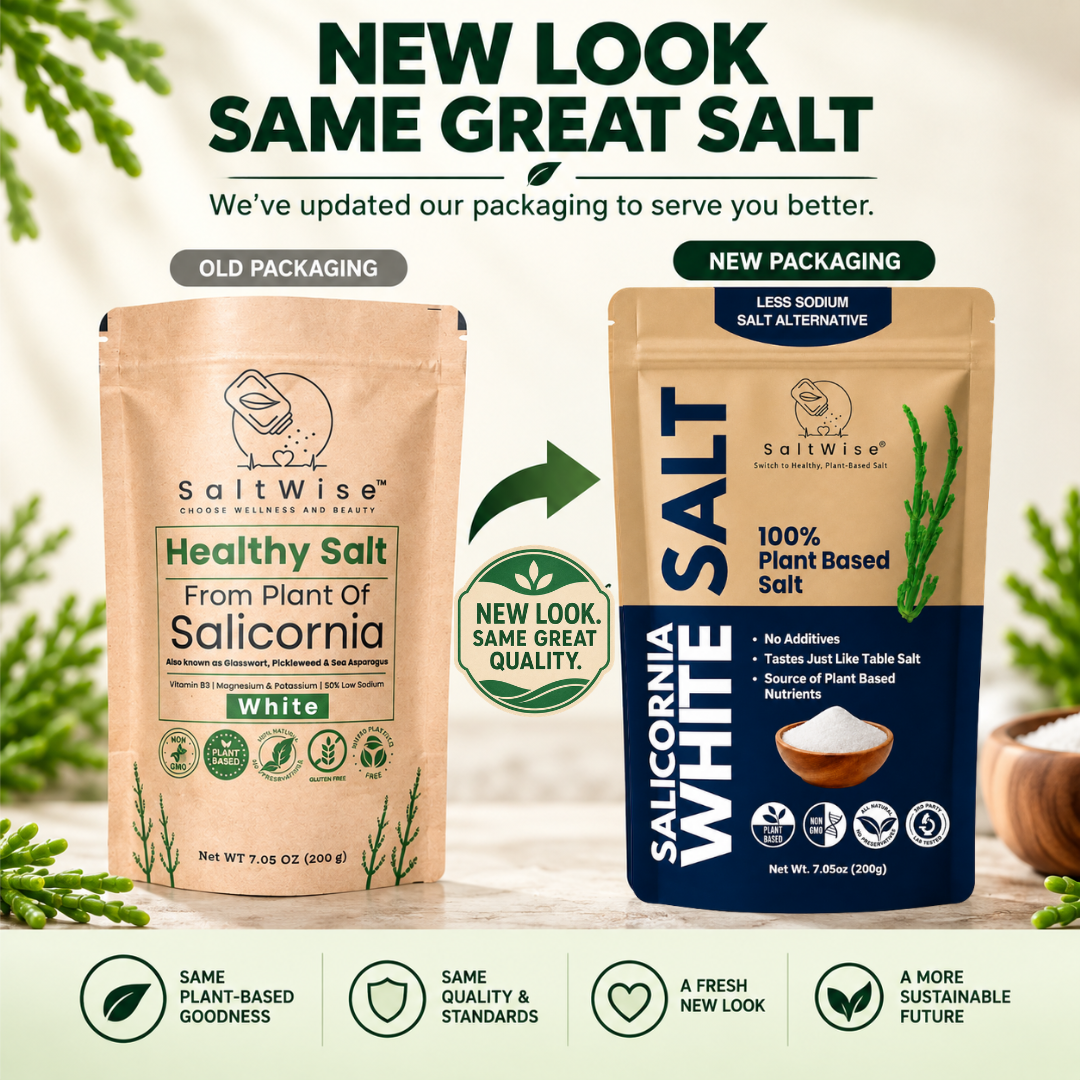Salicornia White Salt – Plant-Based & Low Sodium Salt Substitute