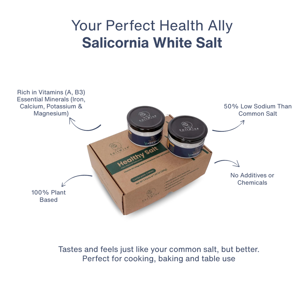 Salicornia White Salt – Premium Jar Set