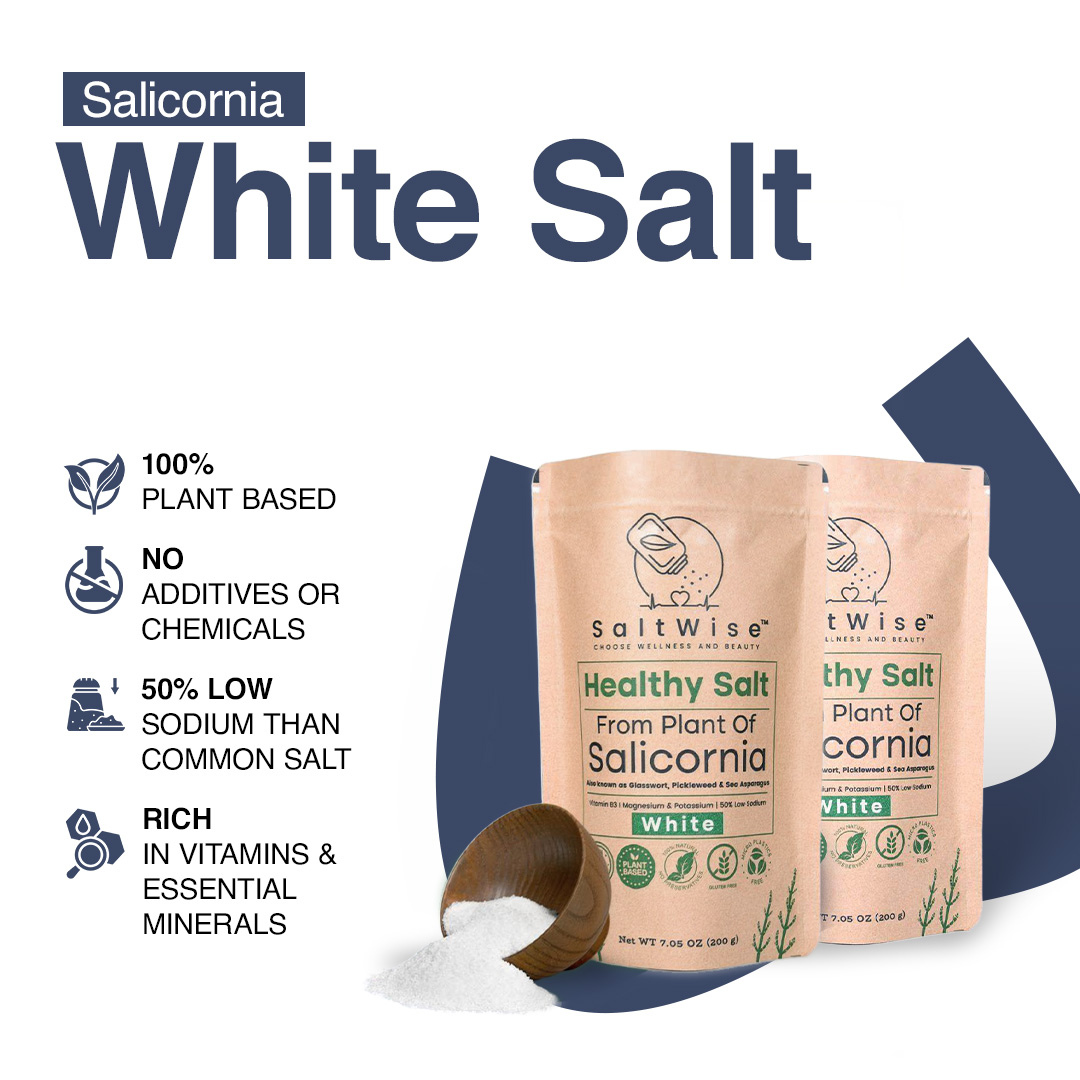 Salicornia White Salt -Pack of 2