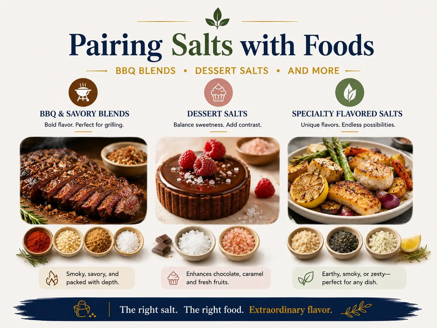 Pairing Salts With Foods