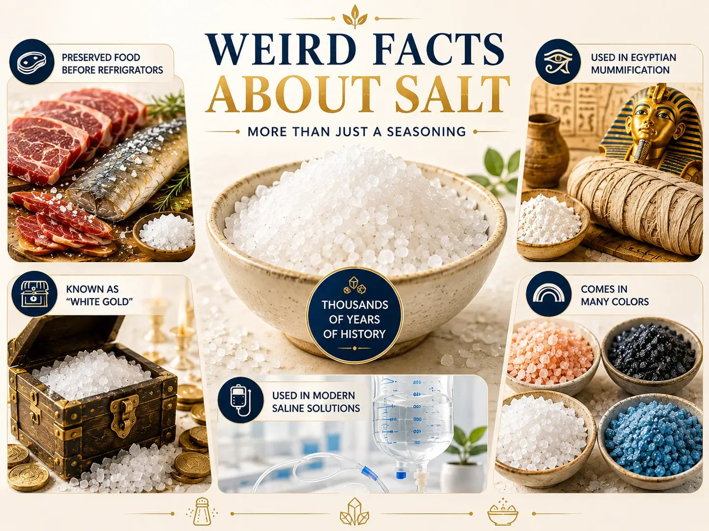 Weird Facts About Salt