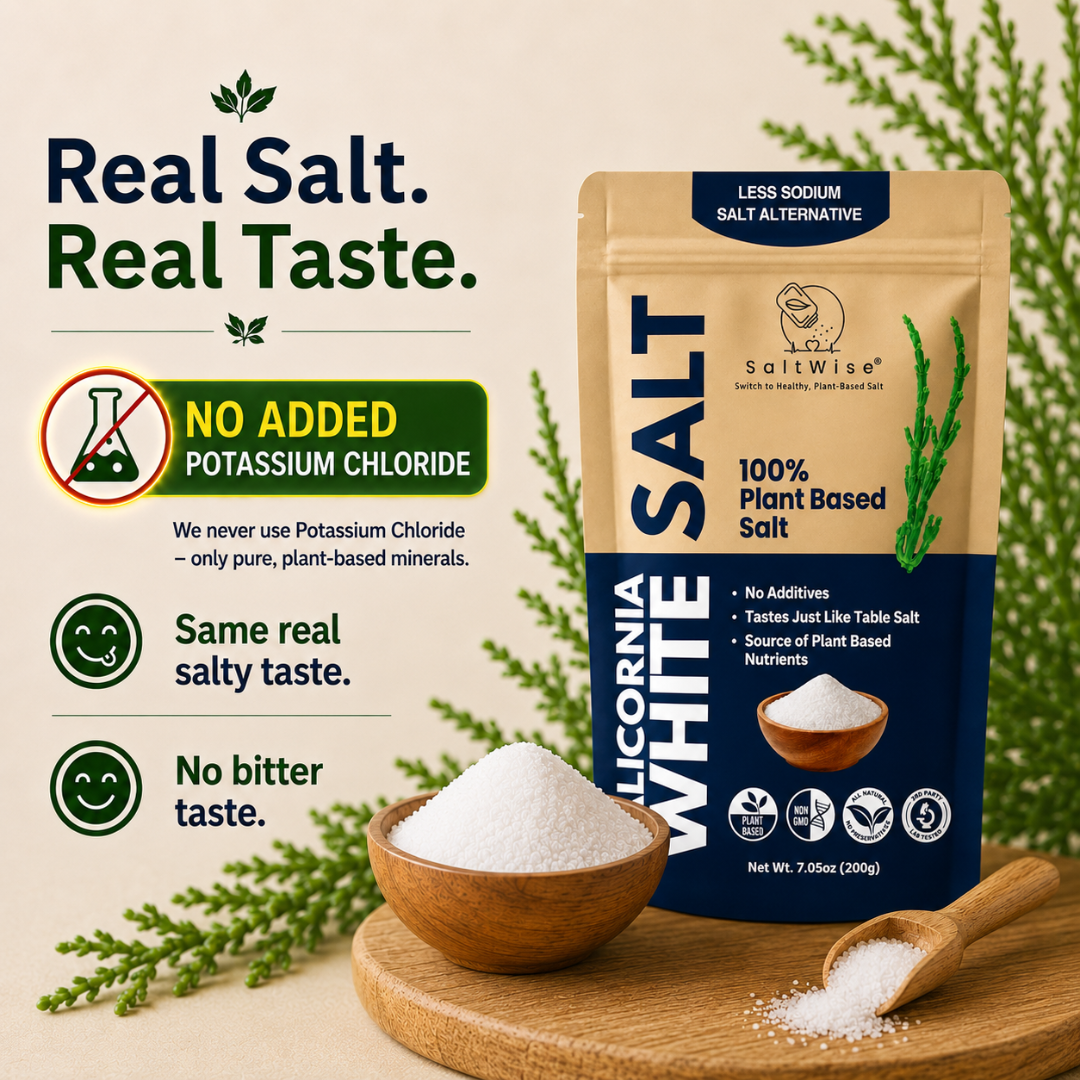 Salicornia White Salt – Plant-Based & Low Sodium Salt Substitute