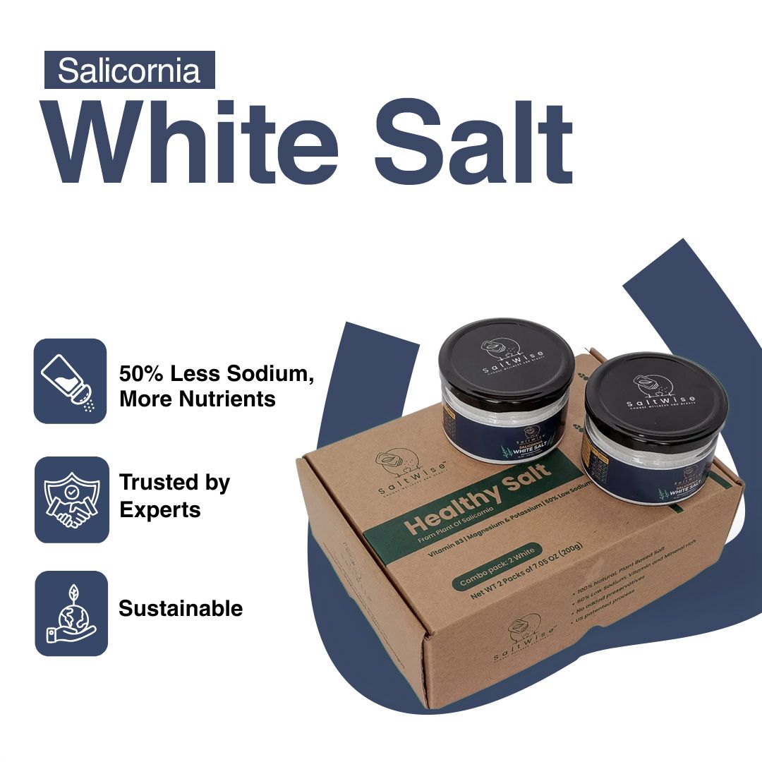 Salicornia White Salt – Premium Jar Set