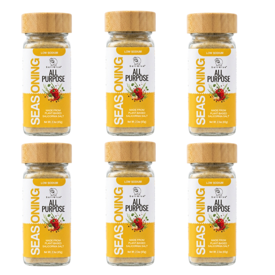 Low Sodium All Purpose Seasoning – Made with Salicornia Salt | No MSG | Non GMO