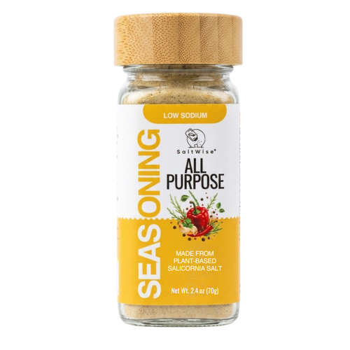 Low Sodium All Purpose Seasoning – Made with Salicornia Salt | No MSG | Non GMO