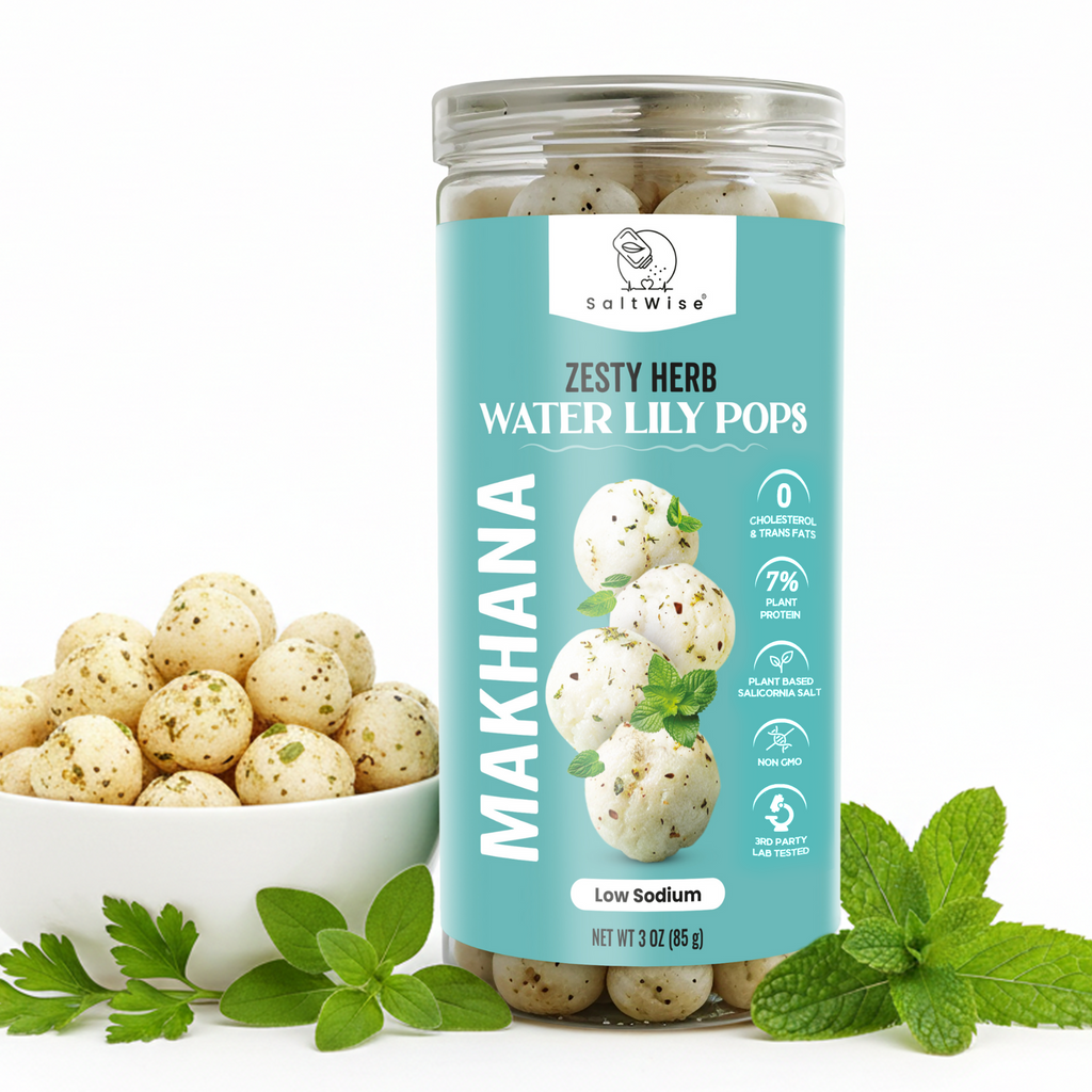 SaltWise Water Lily Pops (Foxnuts/Makhana)-Zesty Herbs