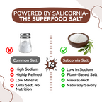 Pepper Garlic Seasoning | Low Sodium | No MSG | 3.5 Oz (100g)