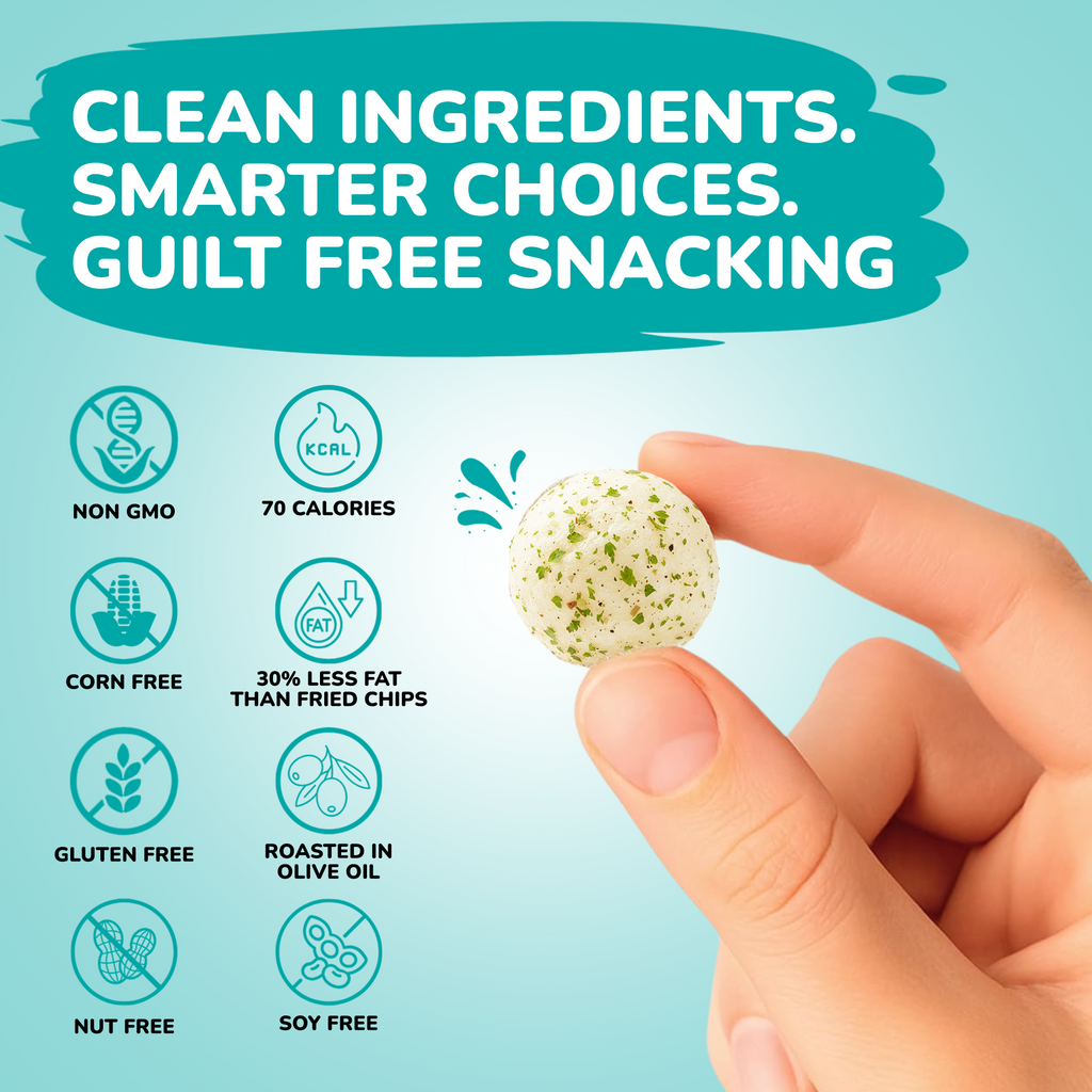 SaltWise Water Lily Pops (Foxnuts/Makhana)-Zesty Herbs