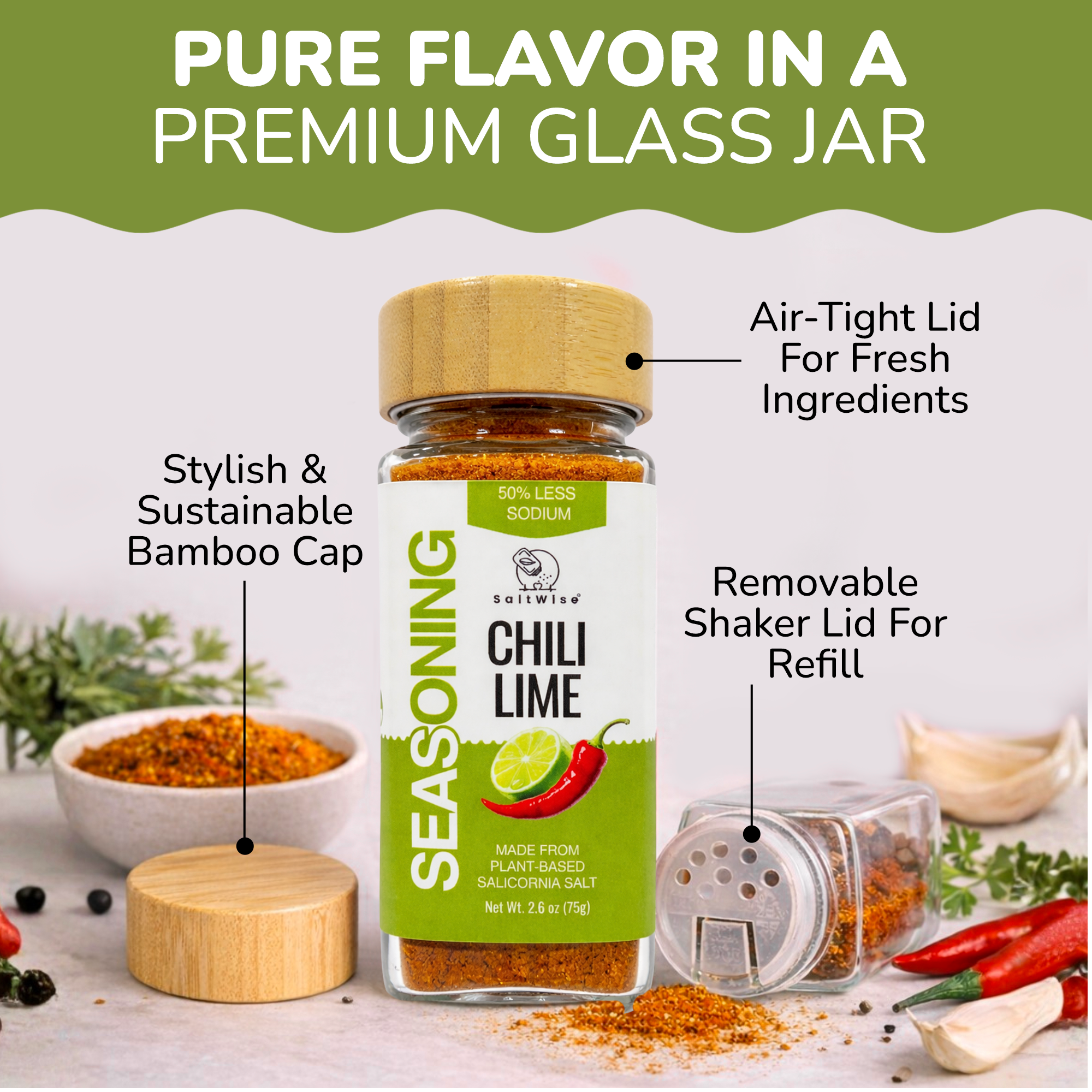 Chili Lime Seasoning | Low Sodium