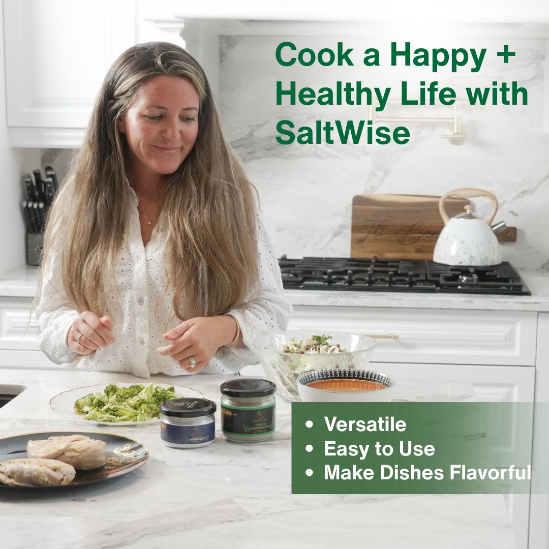 Salicornia Salt Gift Set – Green & White Plant Based Salts