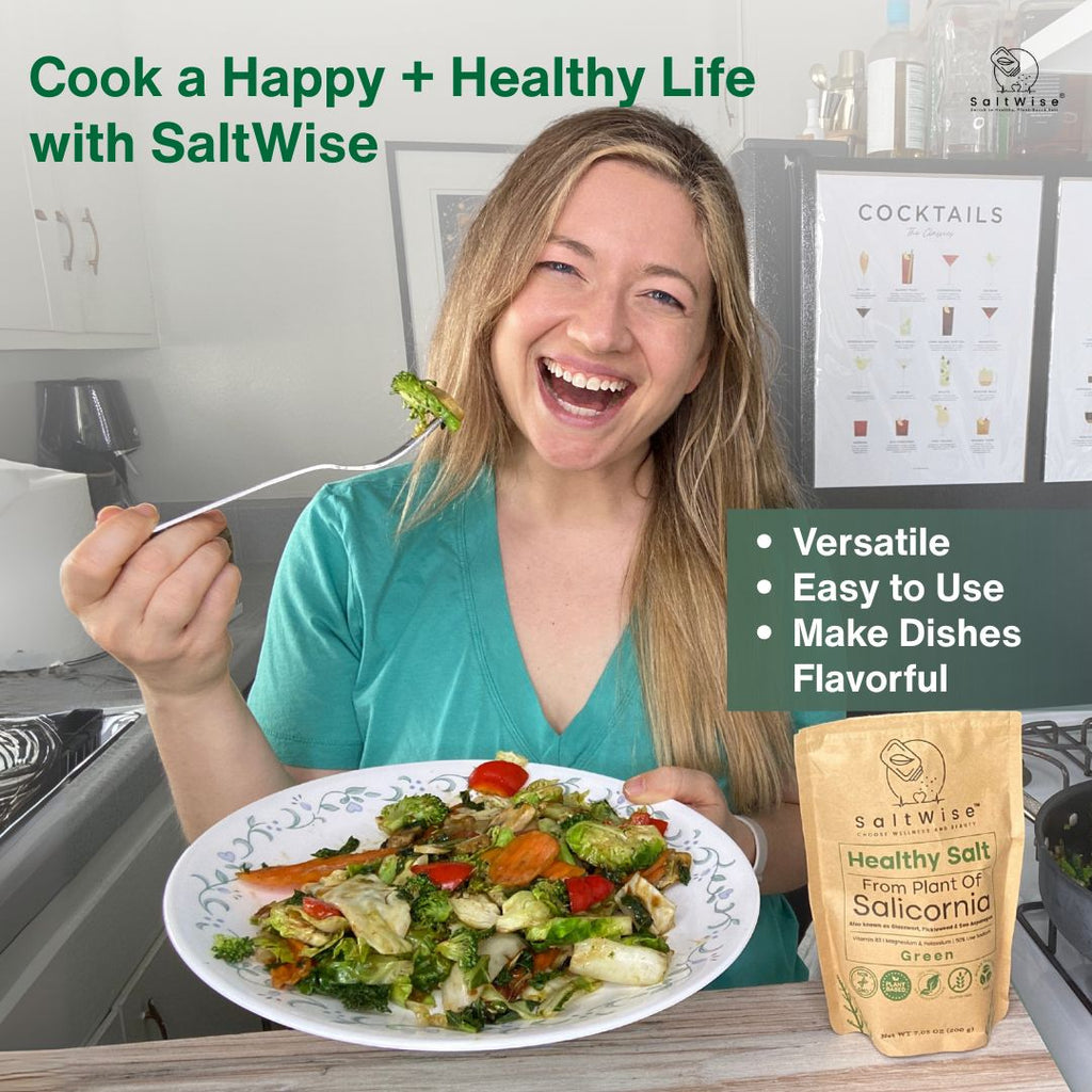 Green Salt – Plant-Based, Low Sodium Salicornia Salt ( 7.05 Oz / 200g)