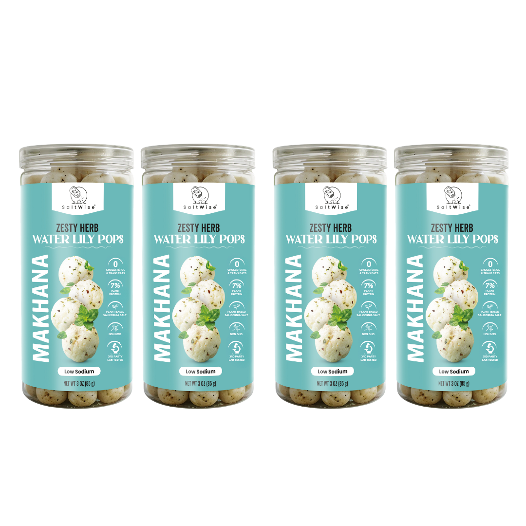 SaltWise Water Lily Pops (Foxnuts/Makhana)-Zesty Herbs