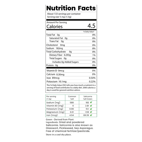 Green Salt- Pack of 2