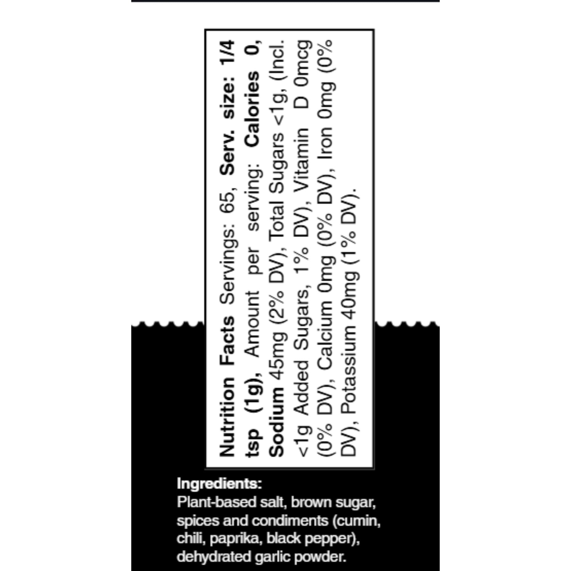 Low Sodium BBQ Seasoning – Made with Salicornia Salt | No MSG | Non GMO