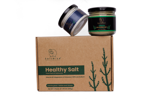 Salicornia Salt Gift Set – Green & White Plant Based Salts
