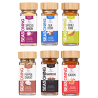 SaltWise Salicornia Seasoning Variety Pack – 6 Low Sodium Seasonings