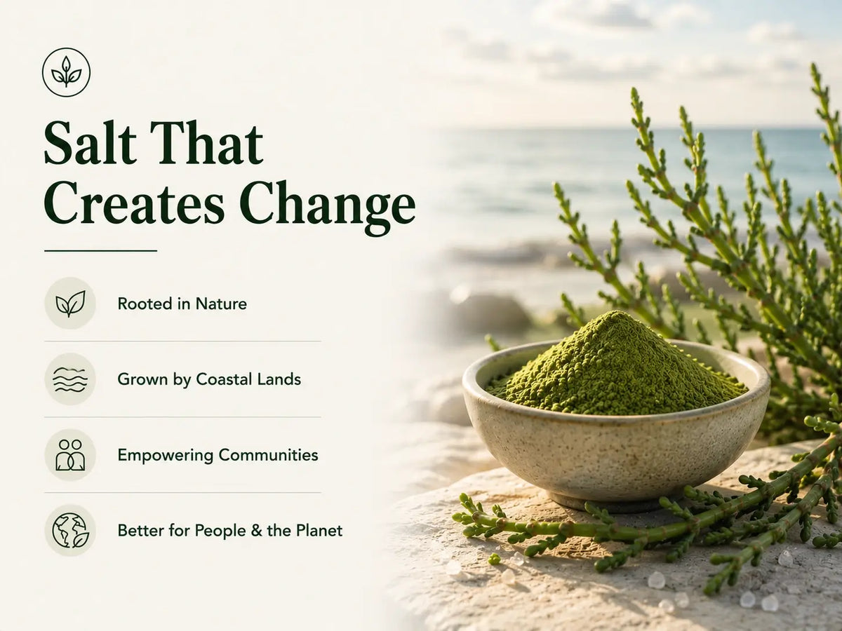 Salt That Creates Change