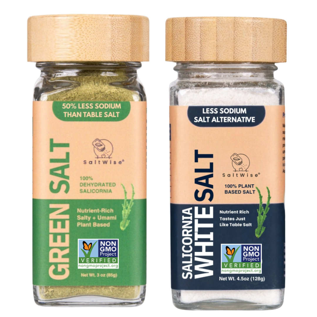 Salicornia Salt - Green & White Plant Based Salts