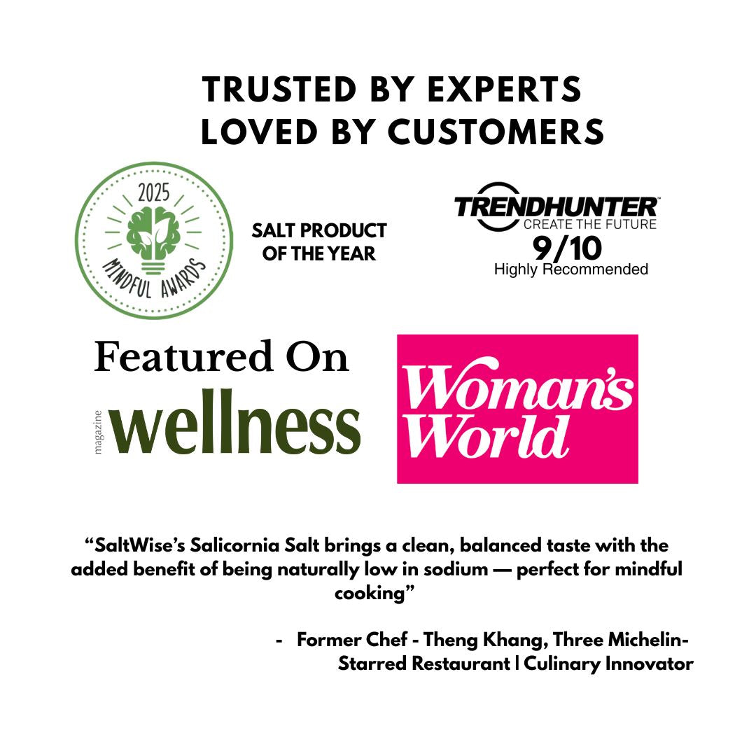 Salicornia Salt Gift Set – Green & White Plant Based Salts